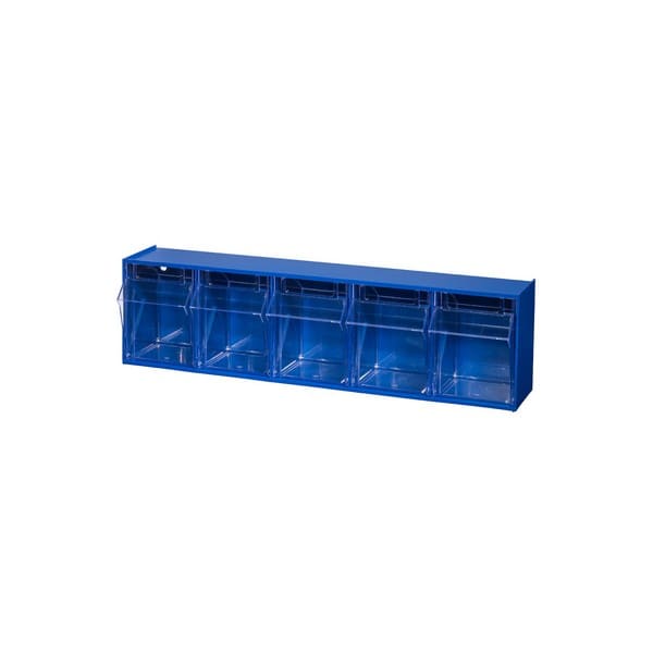 Bloc-tiroirs VarioPlus ProFlip 9 casiers bleu Allit