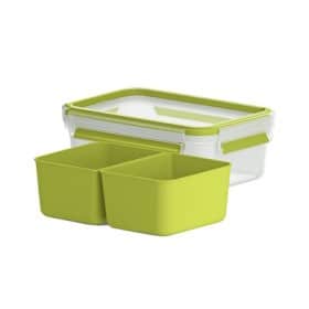 CLIP & Go Boite alimentaire Lunch box 3 compartiments Emsa 1.2 L