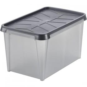 Lot De 8 Boîtes De Rangement Transparentes Avec Couvercle – Idéal Pour Outils, Cosmétiques, Bricolage, Organisation