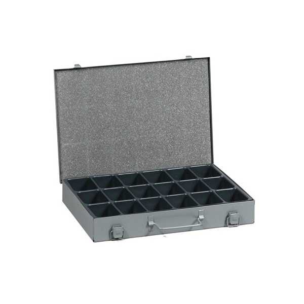 Mallette 18 casiers vis clou chevilles Allit