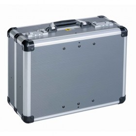 Mallette en aluminium 32x23x16cm Verrouillable Bords renforcés Valise de  rangement Outils DVD Box