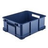 Bac de Rangement 20 litres en plastique recyclé Euro-Box L Keeeper