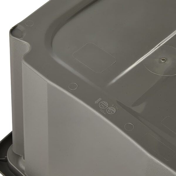 TOMcase ECO Pro ECO60D Mallette de Protection Durable en Plastique 100% recyclé, avec Insert en Mousse, imperméable et résistante aux Chocs, Valise de Transport légère, Universelle, fabriquée en UE