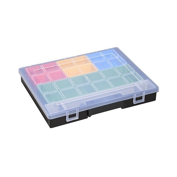 Mallette Organiseur avec couvercle à fermeture solide