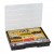 Boîte De Rangement à Compartiments - Avec Couvercle Transparent, Jaune, 20 Cloisons Amovibles - 12