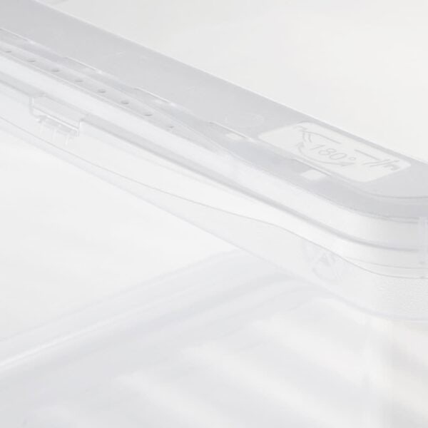 Lot de 4 boîtes de rangement pour Chaussures ou Vêtements 5,6 litres KEEEPER