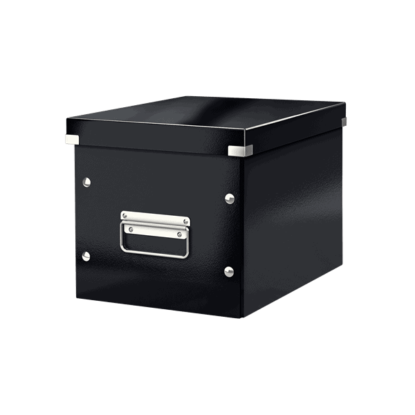 Boîte de rangement en Carton noir