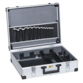 Boîte à outils - métallique - 5 plateaux de rangement