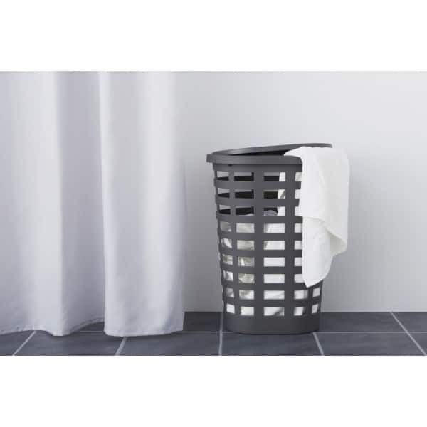 Panier à linge moderne 54 litres ovale Plast team