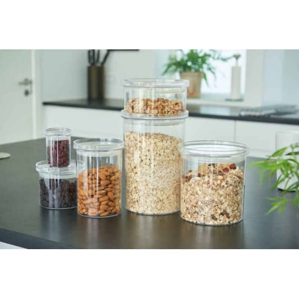 Boîte de conservation ronde pour placard 2,6 litres Plast team