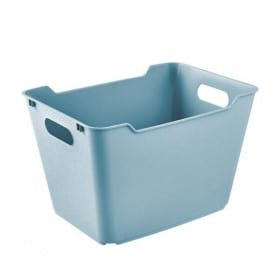 Boîte de rangement plastique 13 compartiments bleu