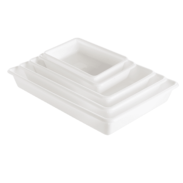 Bac alimentaire plat blanc 8 litres GILAC