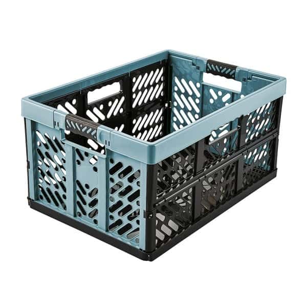 Caisse de rangement pliable en plastique