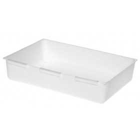 Organiseur de tiroir de cuisine blanc modulable