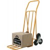 Diable d'escalier en tube d'acier 2x 3 roues charge 100 kg