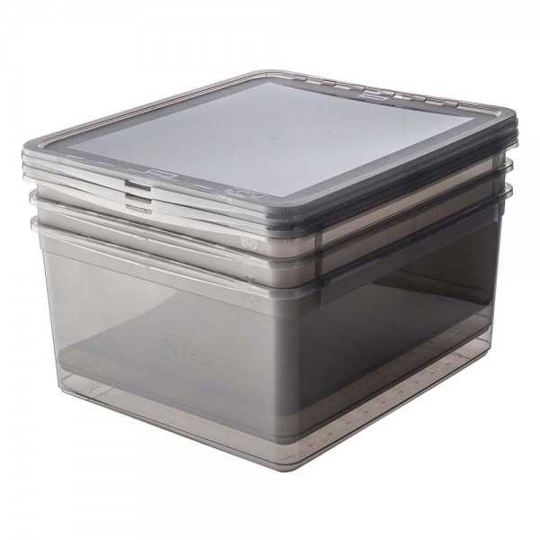 boîtes plastiques pour Chaussures avec aération