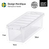 Boîte de rangement allongée 3,5 litres