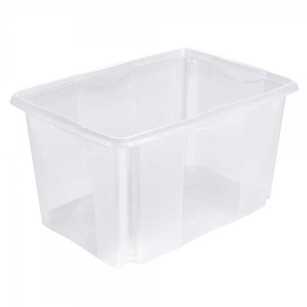 Bac Transparent empilable emboitable 45 litres
