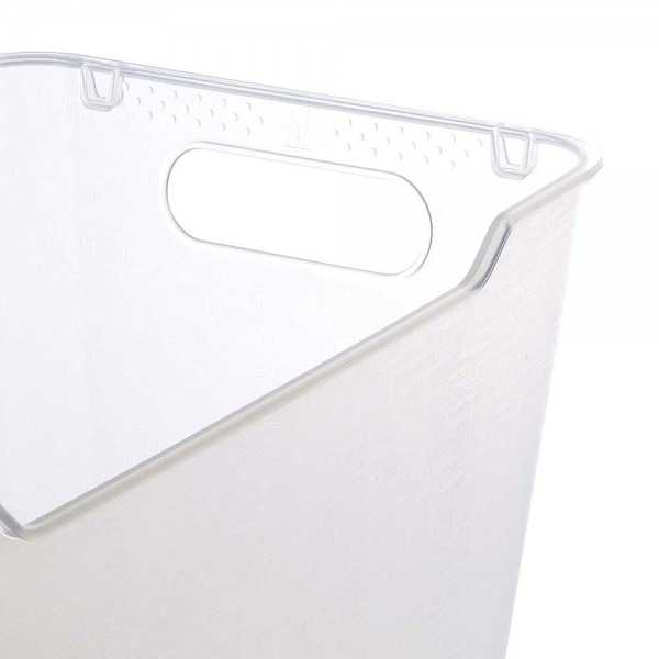 Panier de rangement lifestyle transparent 6 litres