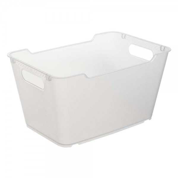 Panier de rangement lifestyle transparent 6 litres