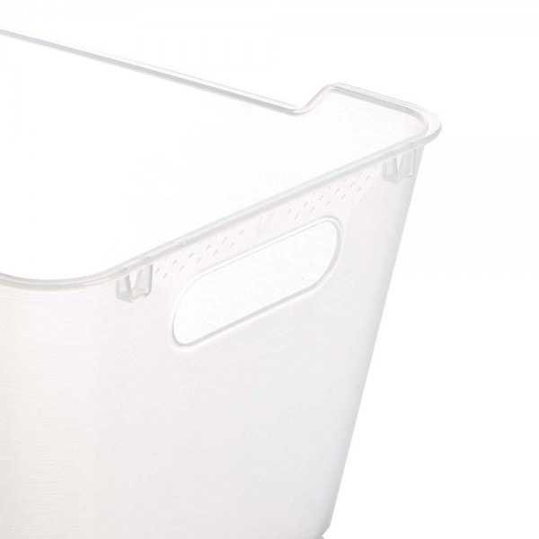 Panier de rangement lifestyle transparent 6 litres