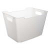 Panier de rangement design transparent 20 l