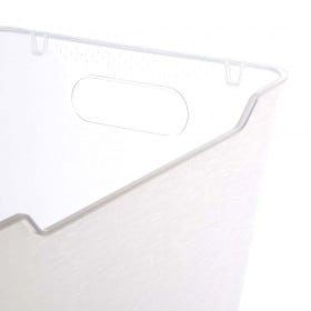 Panier de rangement design transparent 20 l