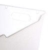 Panier de rangement design transparent 20 l