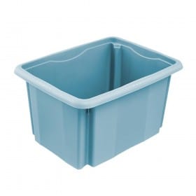 Bac de rangement élégant coloré 15 litres
