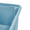 Bac de rangement élégant coloré 15 litres