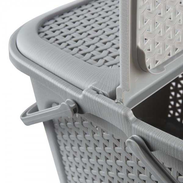 Panier à Courses et Pique-Nique en Plastique 28 litres