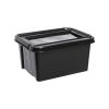 Boîte de rangement Noire 32 litres pour Garage