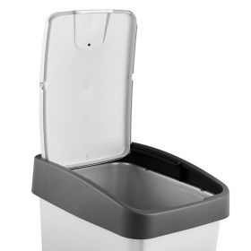 Poubelle Rectangulaire à couvercle basculant 45 litres