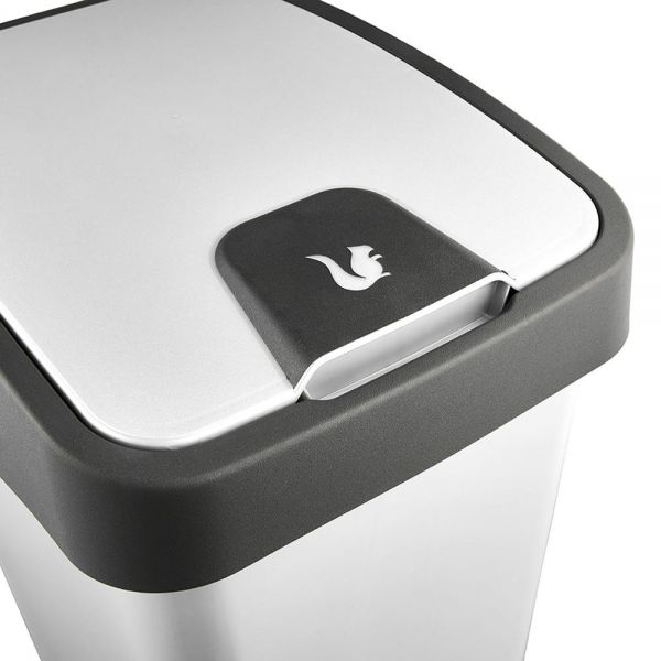 Poubelle Rectangulaire à couvercle basculant 45 litres