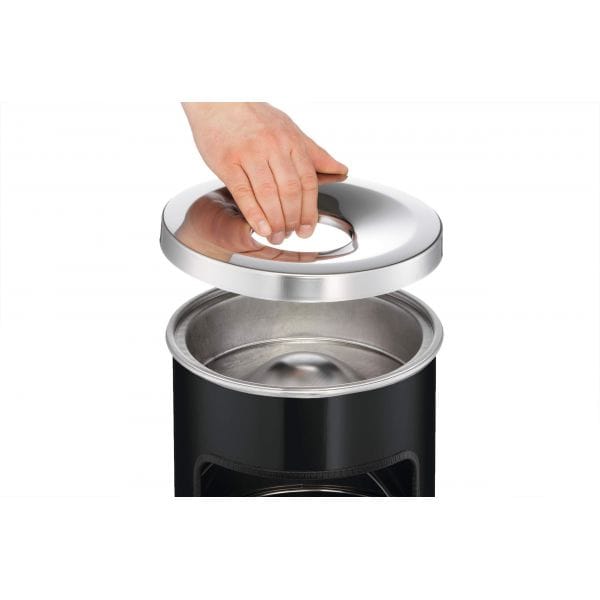 Poubelle professionnelle pour accueil hôtel gare 17 litres