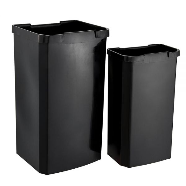 Poubelle à pédale avec 2 bacs 7 et 15 litres