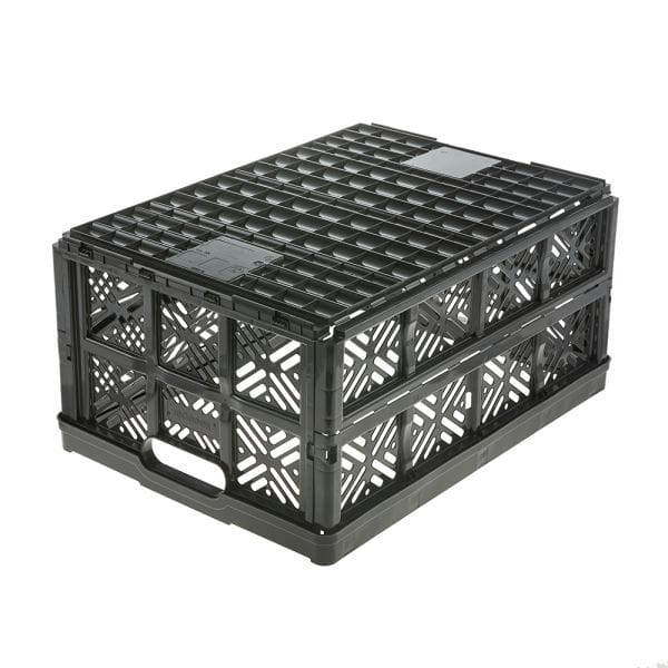 Caisse pliante 32 litres bleu ida