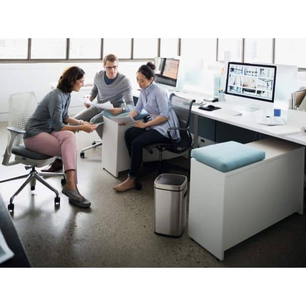 Poubelle à ouverture automatique No Touch 6 litres