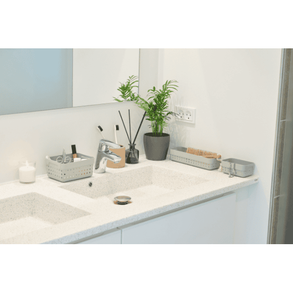 Petite Corbeille Elégante en Plastique Recyclé S