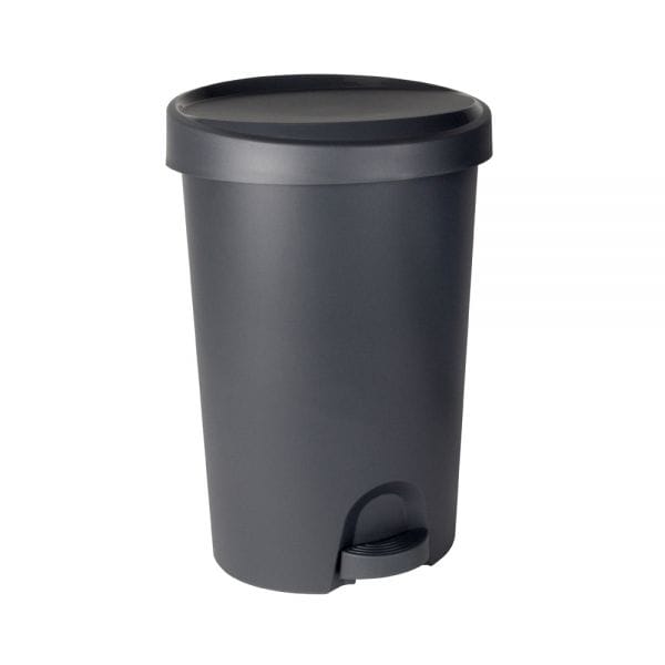 Poubelle moderne en plastique avec pédale 30 litres