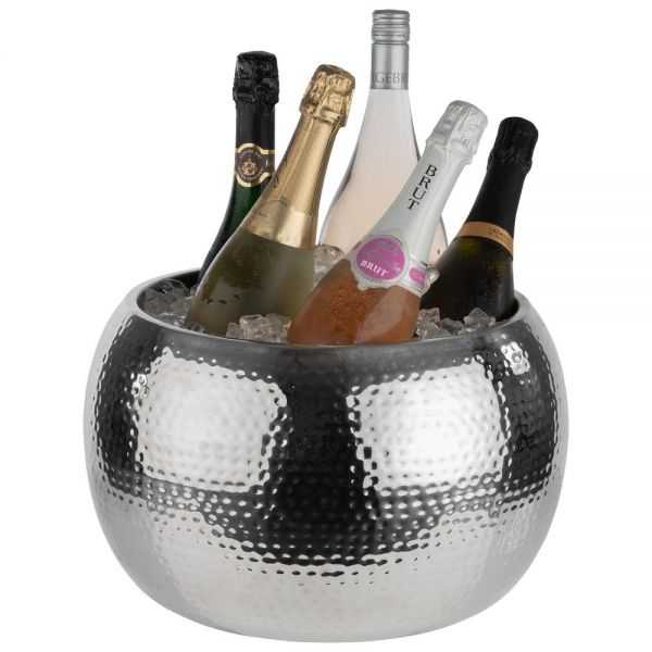 Grand Seau à bouteilles en acier inoxydable 8 litres Big Bowl