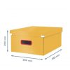 Boîte de rangement solide en Carton Click & Store Cosy L