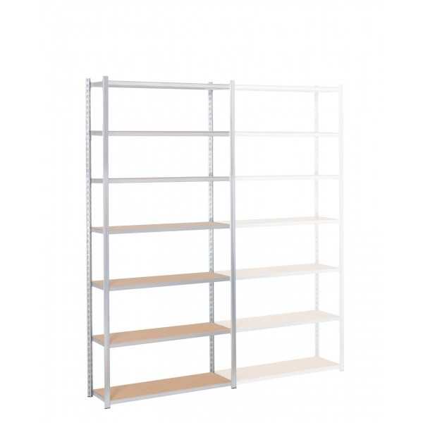 Rayonnage 7 Niveaux Kit Départ H. 2,5m, L. 1m, P. 500 Epsiline