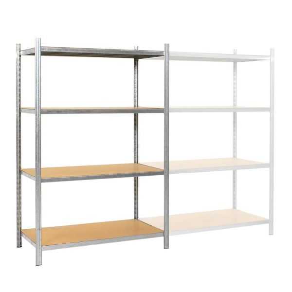 Rayonnage 4 Niveaux Kit Départ H. 1,76m, L. 1,25m, P. 388 Epsiline