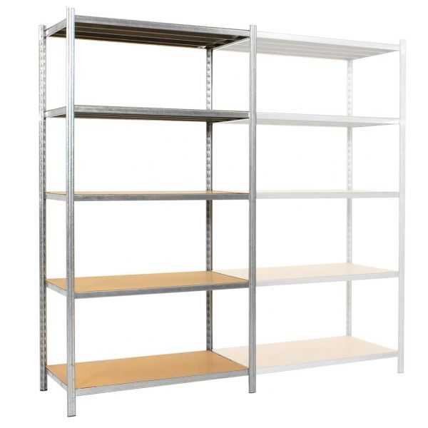 Rayonnage 5 Niveaux Kit Départ H. 2m, L. 1,25m, P. 800 Epsiline