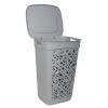 Panier à linge élégant en plastique 60 litres