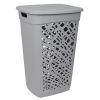 Panier à linge élégant en plastique 60 litres