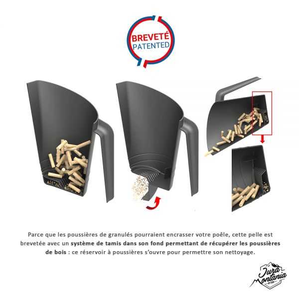 Pelle à Granulés pour 700 g de pellets