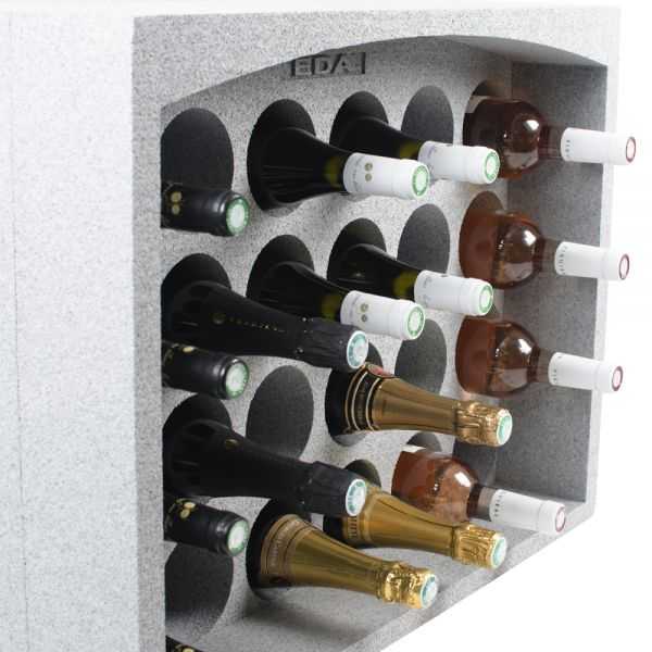 Casier polystyrène pour 24 bouteilles