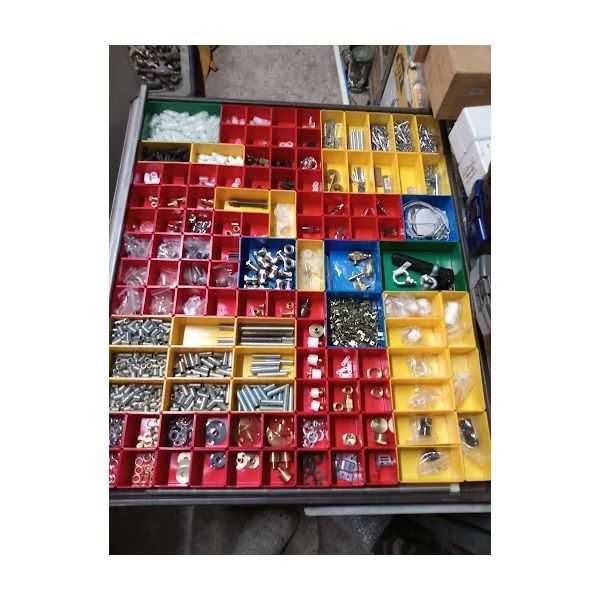 Casier rouge taille 1 Insert 63/1 EuroPlus Allit